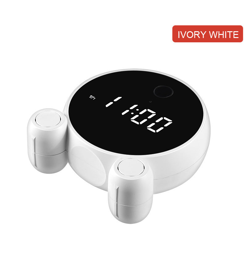 Wifi Alarm Clock Camera HD 1080P Night Vision Motion Detection Portable Home Security Surveillance Wifi Clock IP Camera