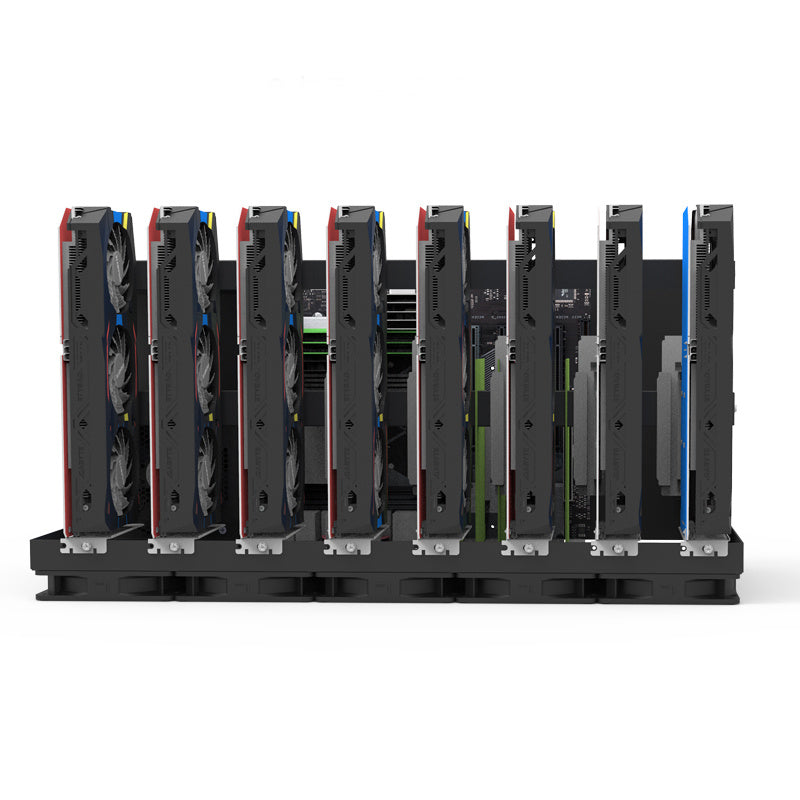 Simple In-line Computer Server Chassis Shelf