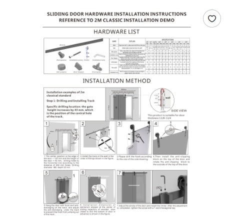 Sliding Barn Door Hardware