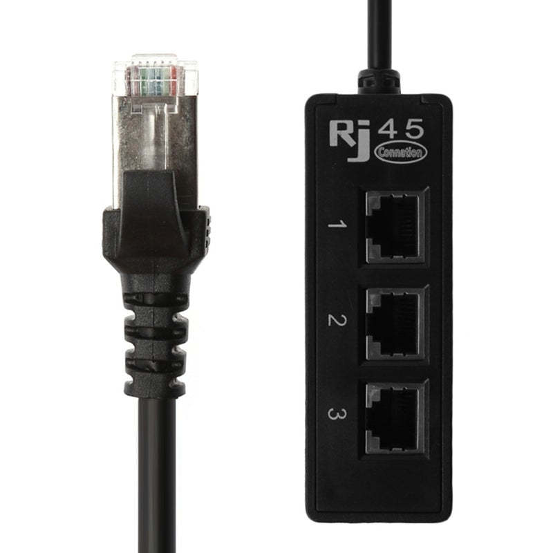 Network One-to-three Network Cable Split Line Adapter